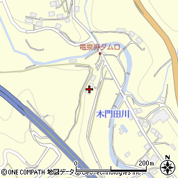 広島県尾道市木ノ庄町木門田1622周辺の地図