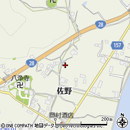 兵庫県淡路市佐野721周辺の地図