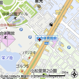 ローソン岸和田小松里店周辺の地図