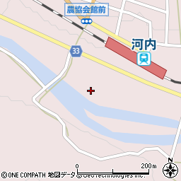 広島県東広島市河内町中河内758周辺の地図