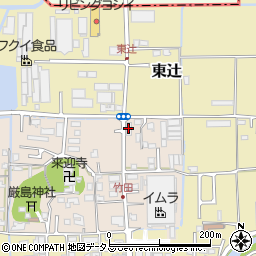 シャルマン竹田Ａ周辺の地図