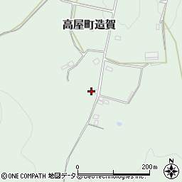 広島県東広島市高屋町造賀1807周辺の地図