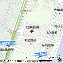日東製網株式会社　技術部周辺の地図