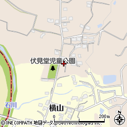 大阪府富田林市伏見堂384周辺の地図