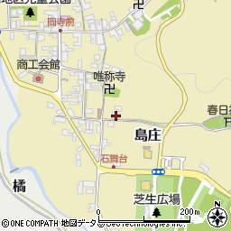 奈良県高市郡明日香村島庄217周辺の地図