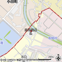 株式会社藤原商店　製造部周辺の地図