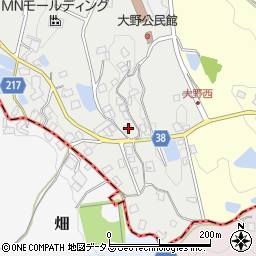 大阪府大阪狭山市大野西681周辺の地図