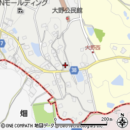 大阪府大阪狭山市大野西659周辺の地図