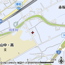 赤坂駐在所周辺の地図