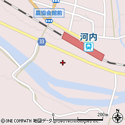 広島県東広島市河内町中河内728周辺の地図