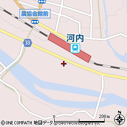 広島県東広島市河内町中河内715周辺の地図