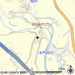 広島県尾道市木ノ庄町木門田1600周辺の地図