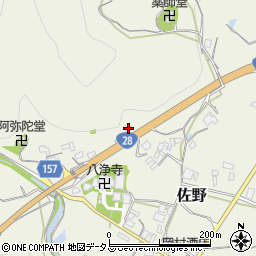 兵庫県淡路市佐野745周辺の地図