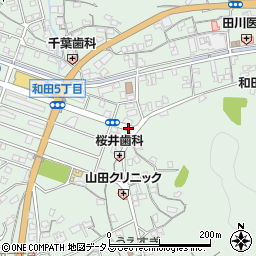 和田社宅(旧道前)周辺の地図