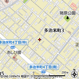 広島県福山市多治米町周辺の地図