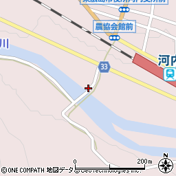 広島県東広島市河内町中河内868周辺の地図