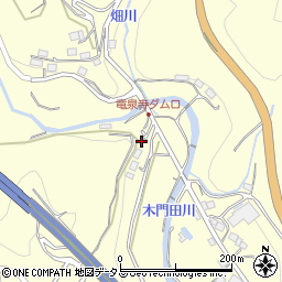 広島県尾道市木ノ庄町木門田1602周辺の地図