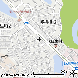 三井和泉丘陵住宅周辺の地図