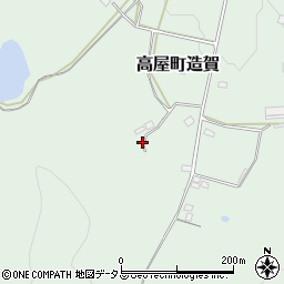 広島県東広島市高屋町造賀6443周辺の地図
