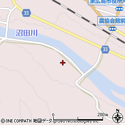 広島県東広島市河内町中河内429周辺の地図