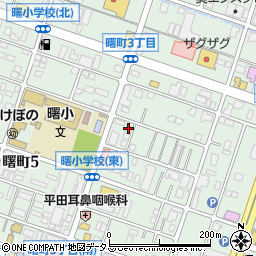 エクセント高田Ｃ周辺の地図