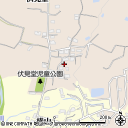 大阪府富田林市伏見堂405-2周辺の地図