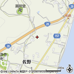 兵庫県淡路市佐野678周辺の地図