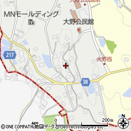 大阪府大阪狭山市大野西674周辺の地図