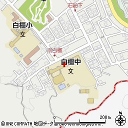 橿原市立白橿中学校周辺の地図