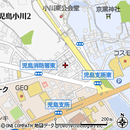 雀荘北家周辺の地図