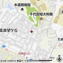 大阪府河内長野市北貴望ケ丘13周辺の地図