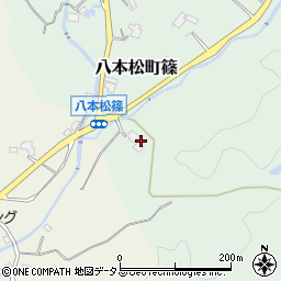 広島県東広島市八本松町篠879周辺の地図
