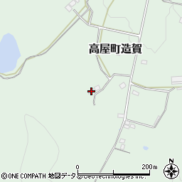 広島県東広島市高屋町造賀1812周辺の地図