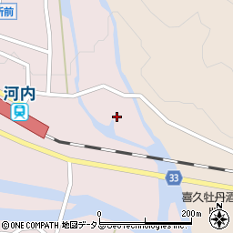 広島県東広島市河内町中河内1272周辺の地図