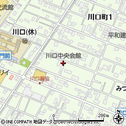 川口中央会館周辺の地図