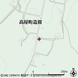 広島県東広島市高屋町造賀6501周辺の地図