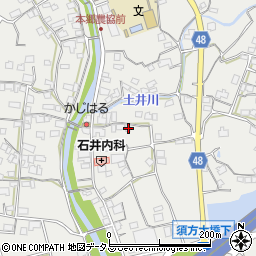 広島県福山市本郷町1594-1周辺の地図