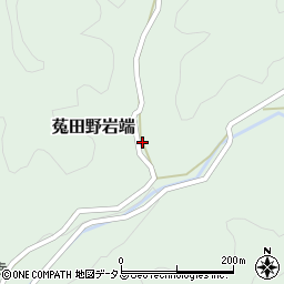 奈良県宇陀市菟田野岩端256周辺の地図