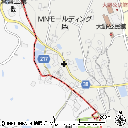 大阪府大阪狭山市大野西795周辺の地図