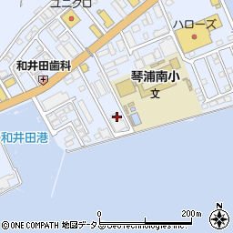 倉敷南文化会館周辺の地図