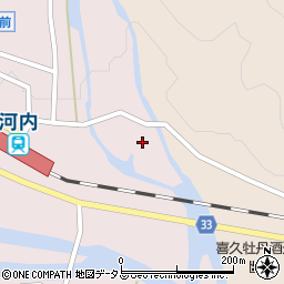 広島県東広島市河内町中河内1273周辺の地図