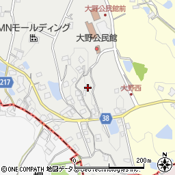 大阪府大阪狭山市大野西672周辺の地図
