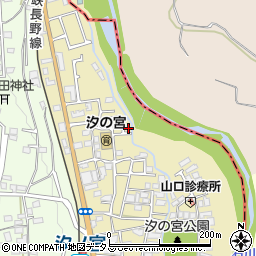 大阪府河内長野市汐の宮町8-18周辺の地図