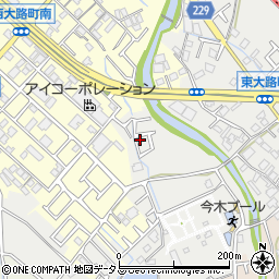 大阪府岸和田市東大路町153周辺の地図