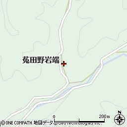 奈良県宇陀市菟田野岩端254周辺の地図