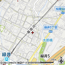 中道アパート周辺の地図