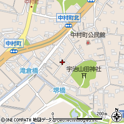 中村町628-17 アキッパ駐車場周辺の地図