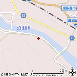 広島県東広島市河内町中河内425周辺の地図