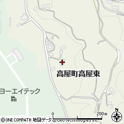 広島県東広島市高屋町高屋東5486周辺の地図