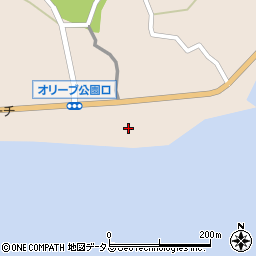 香川県小豆郡小豆島町西村甲-1881周辺の地図